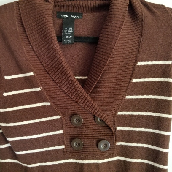 Sweater Project size M Shrt sleeve Casual sweater - Picture 2 of 7